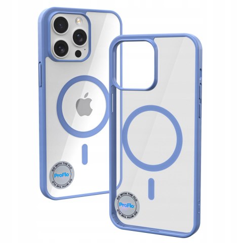 ETUI DO IPHONE 11 PRO NIEBIESKI DO MAGSAFE PRZEZROCZYSTE CASE OBUDOWA CASE