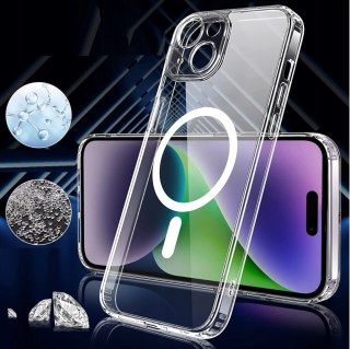 ETUI PRZEZROCZYSTE DO IPHONE 13 DO MAGSAFE CLEAR CASE RING OBUDOWA