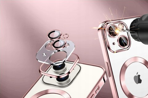 Etu Case do iPhone 13 do MagSafe RÓŻOWE Rose Gold OCHRONA APARATU kolory