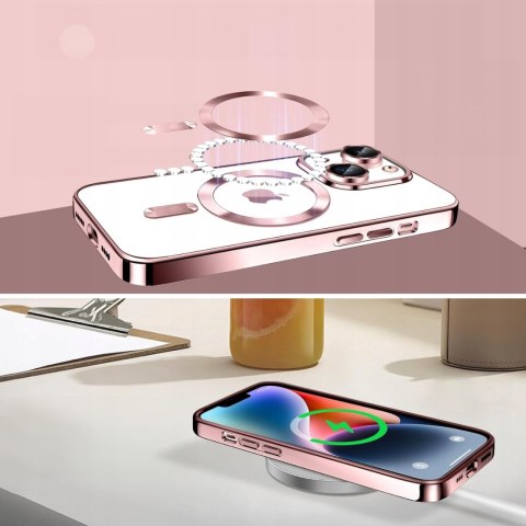 Etu Case do iPhone 13 do MagSafe RÓŻOWE Rose Gold OCHRONA APARATU kolory