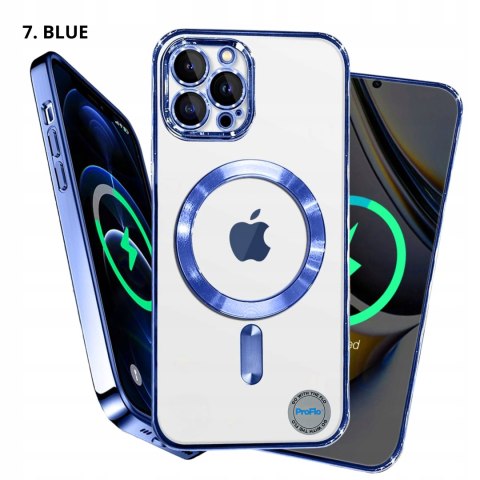 Etui Case do iPhone 11 PRO MAX do MagSafe SREBRNE ochrona aparatu KOLORY