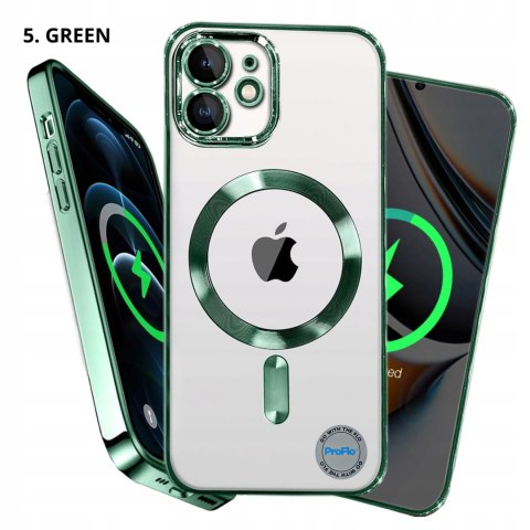 Etui do iPhone 11 do MagSafe CASE SREBRNY SREBRNE ochrona aparatu obudowa