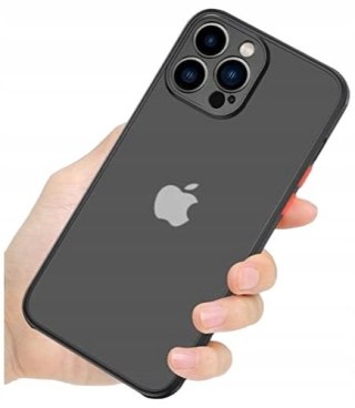 ETIU DO IPHONE 14 PRO CZARNE MATOWE SILIKON WYTRZYMAŁE