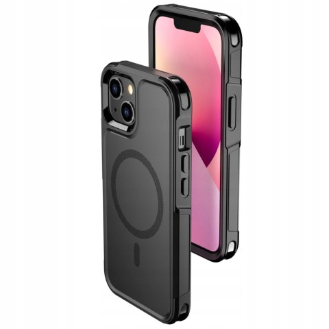 ETUI DO IPHONE 14 PANCERNE PODWÓJNA DWUWARSTWOWA OCHRONA MOCNY MAGNES