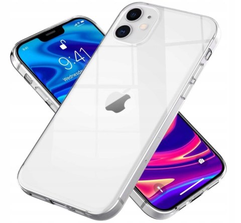 ETUI PRZEZROCZYSTE DO IPHONE 11 CLEAR CASE APPLE OBUDOWA DO IPHON wysoka