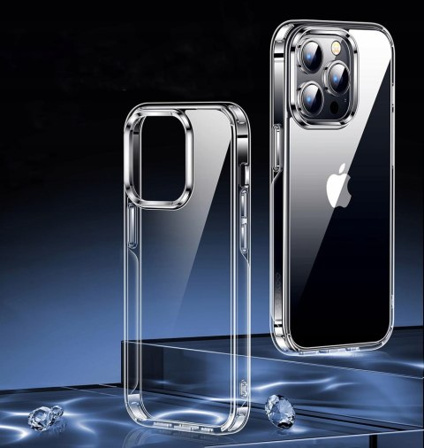 ETUI PRZEZROCZYSTE DO IPHONE 14 PRO CLEAR CASE APPLE OBUDOWA DO IPHON -