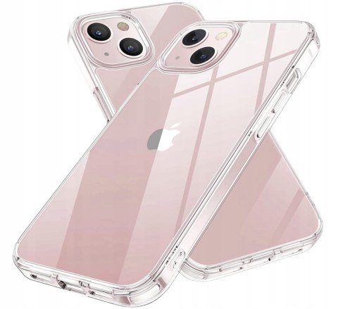 Etui do iPhone 14 przezroczyste WYTRZYMAŁE WZMACNIANE case obudowa clear