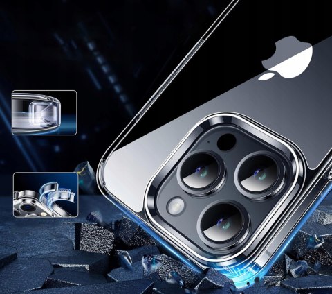 Etui do iPhone 15 Pro CLEAR plecki przeźroczyste DO IPHON super trwałość