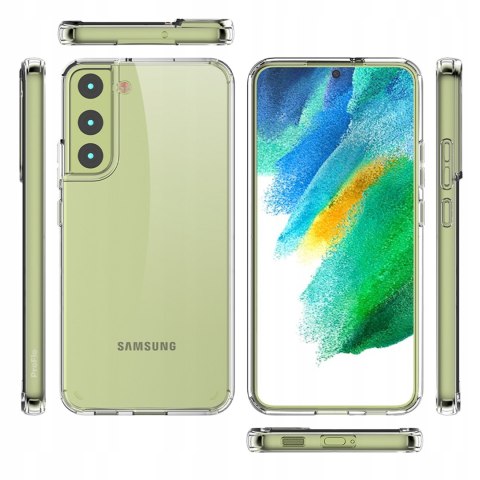 Etui do Samsung S22 Przezroczyste Bezbarwne ProFlo Case Przezroczysty