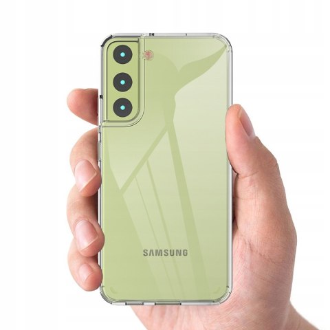 Etui do Samsung S22 Przezroczyste Bezbarwne ProFlo Case Przezroczysty