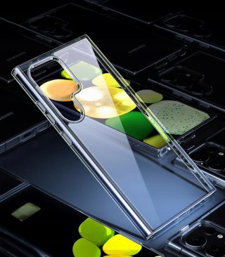 Etui do Samsung S22 Ultra Przezroczyste Bezbarwne ProFlo Case Przezroczysty