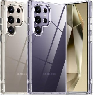 Etui do Samsung S23 Ultra Przezroczyste Bezbarwne ProFlo Case Przezroczysty