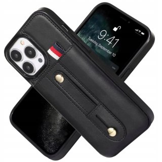 Etui do iPhone 15 Pro Max 6,7" skórzane Case Skórzany Brązowy Portfel