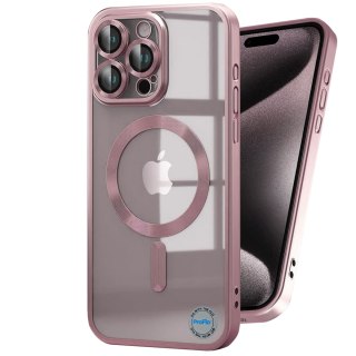 Etui do iPhone 11 Pro 6,1" Różowe matowe do MagSafe Rose Gold Mat Case