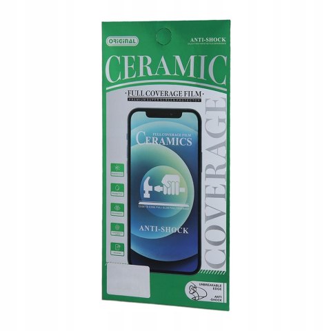 Folia Ceramiczna do iPhone 15 Pro 6,1" Szkło Hybrydowe Ceramiczne