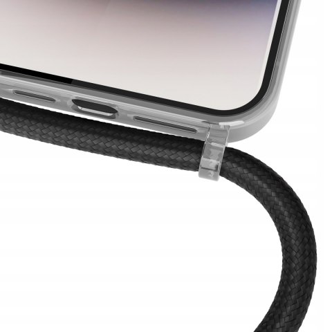 Etui ze sznurkiem do iPhone 14 Pro Max do Magsafe przezroczyste wzmacniane