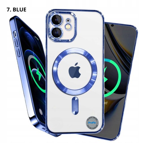 Etui Case do iPhone 11 FIOLETOWE do MagSafe Ochrona Aparatu obudowa KOLORY