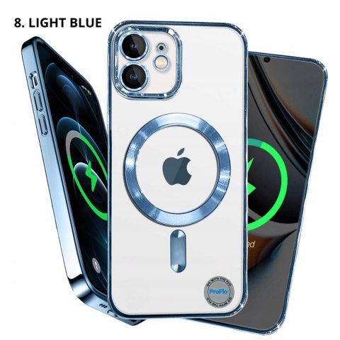 Etui Case do iPhone 11 FIOLETOWE do MagSafe Ochrona Aparatu obudowa KOLORY