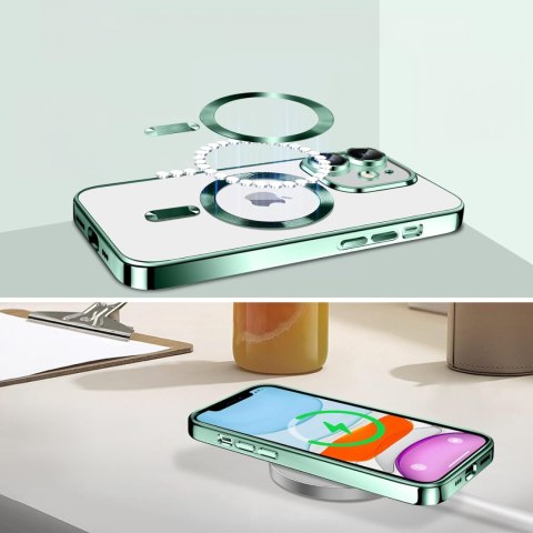 Etui Case do iPhone 11 ZIELONE do MagSafe Ochrona Aparatu obudowa KOLORY